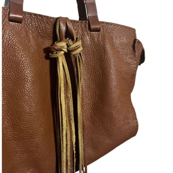 Carla Mancini Carmel camel brown tassel bag - Picture 11 of 15